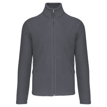 Veste micropolaire zippée homme