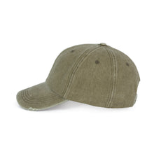 Casquette vintage effet déchiré