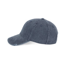 Casquette vintage effet déchiré