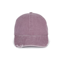 Casquette vintage effet déchiré