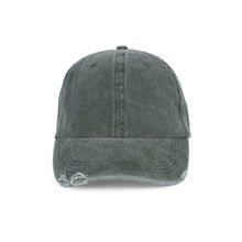 Casquette vintage effet déchiré