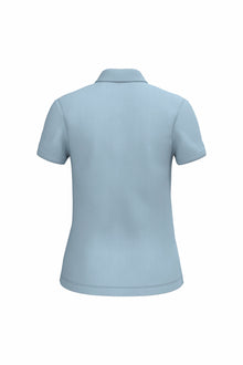 Polo maille piquée femme