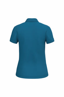 Polo maille piquée femme