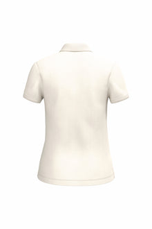 Polo maille piquée femme