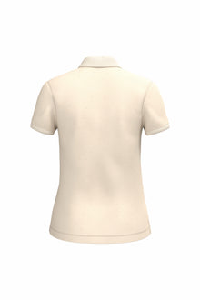 Polo maille piquée femme