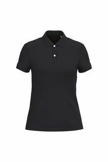 Polo maille piquée femme