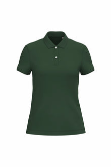 Polo maille piquée femme