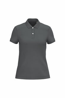 Polo maille piquée femme