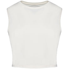 T-shirt écoresponsable crop femme