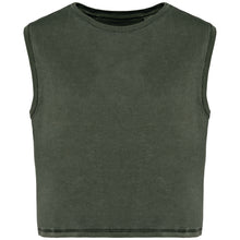 T-shirt écoresponsable crop femme