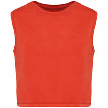 T-shirt écoresponsable crop femme