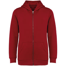 Sweat-shirt zippé à capuche enfant