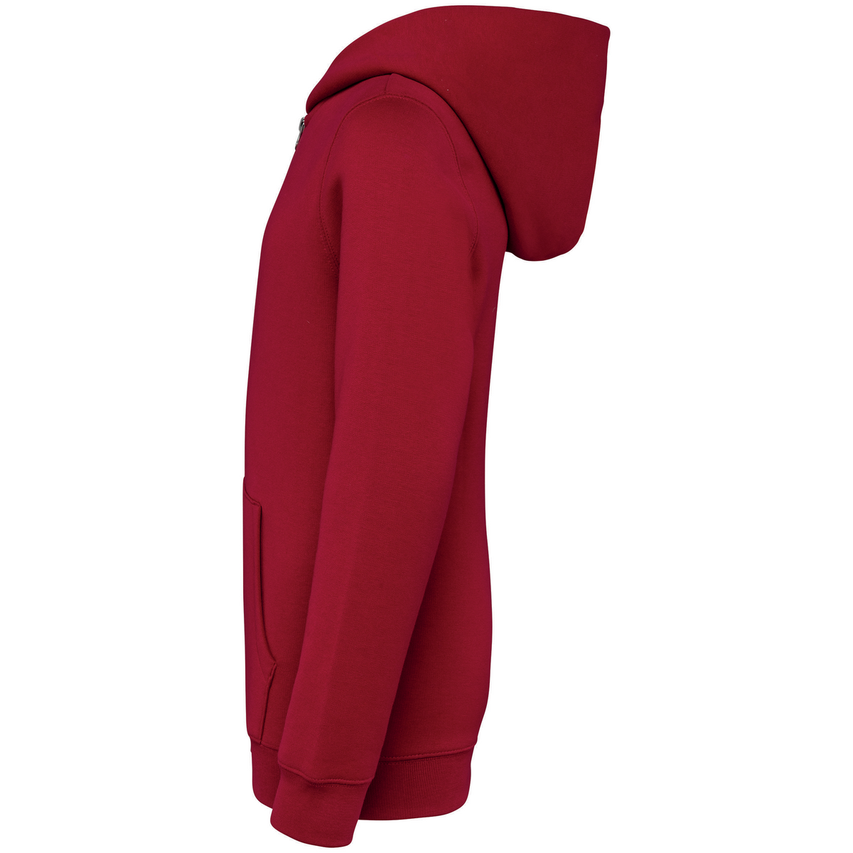 rouge foncé, gauche