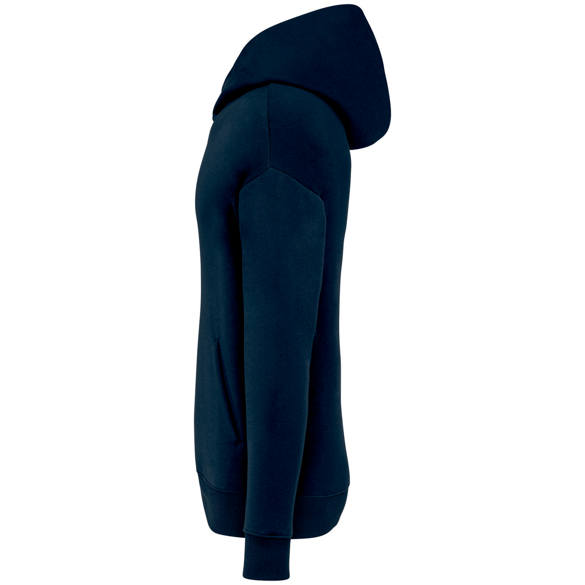 bleu marine, gauche