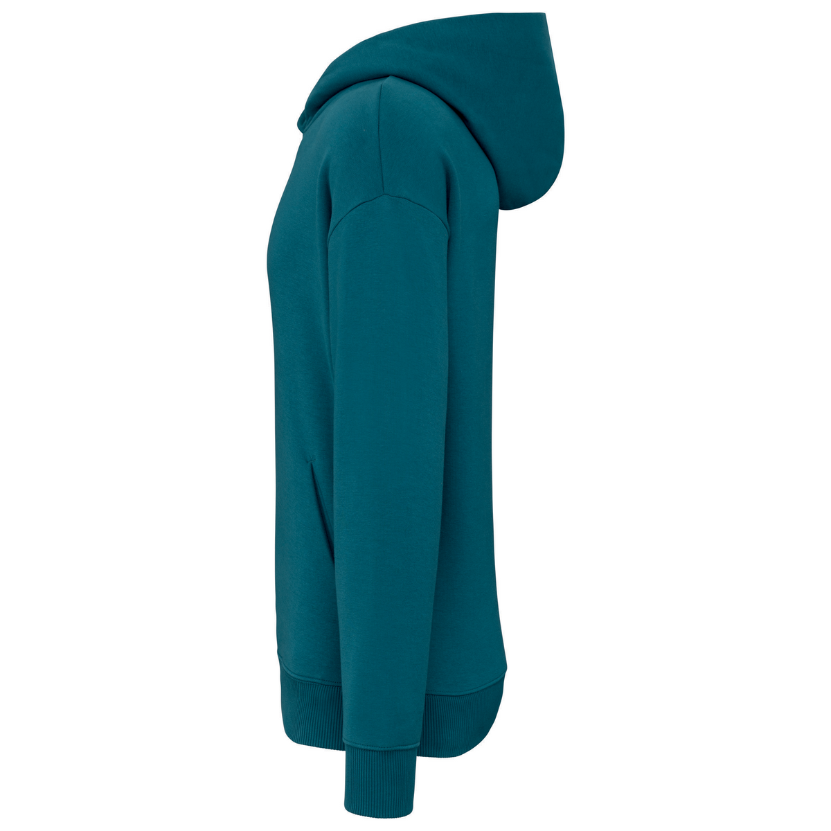 bleu paon, gauche