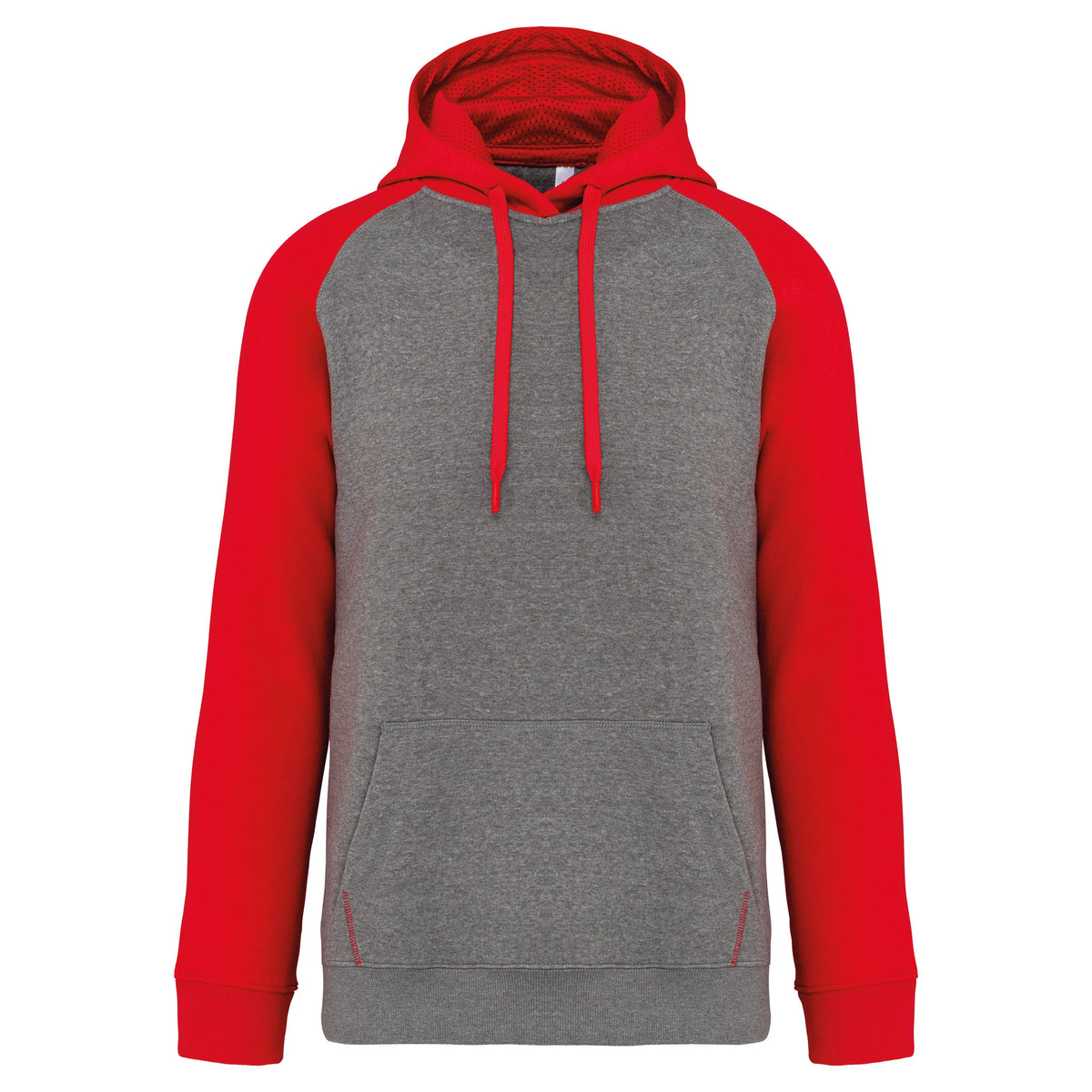 gris, rouge, avant