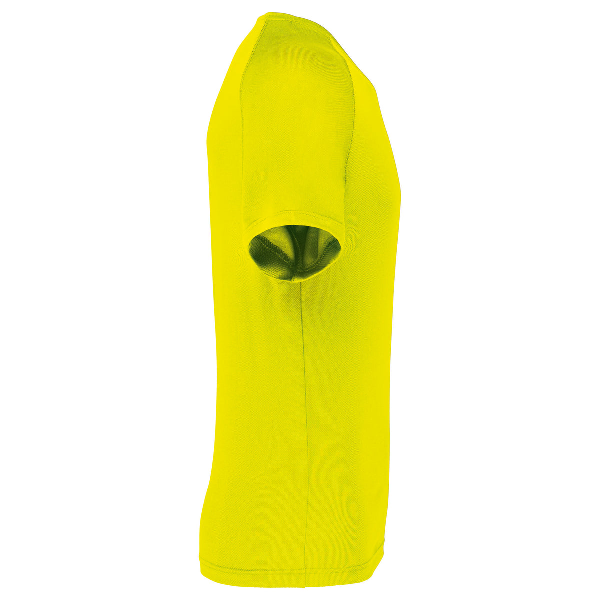 jaune fluo, droite
