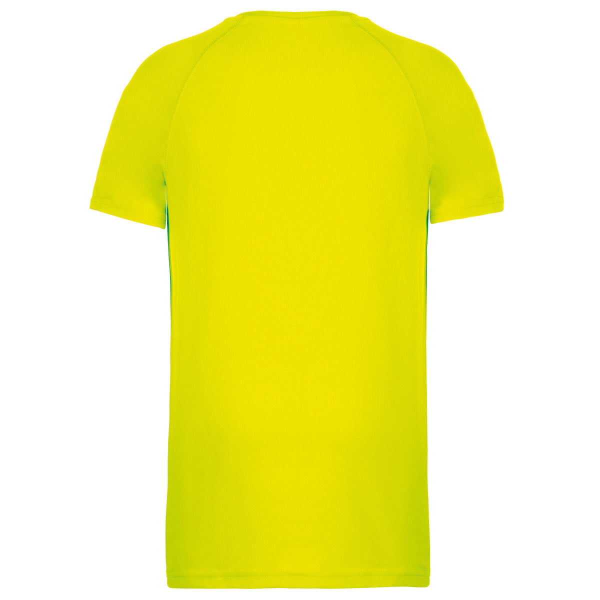 jaune fluo, dos