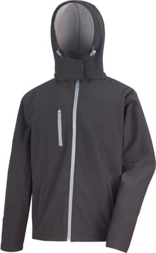 Veste softshell capuche homme