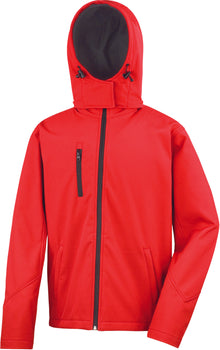 Veste softshell capuche homme