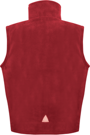 rouge, dos