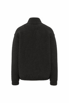 Sweat-shirt zip en sherpa unisexe