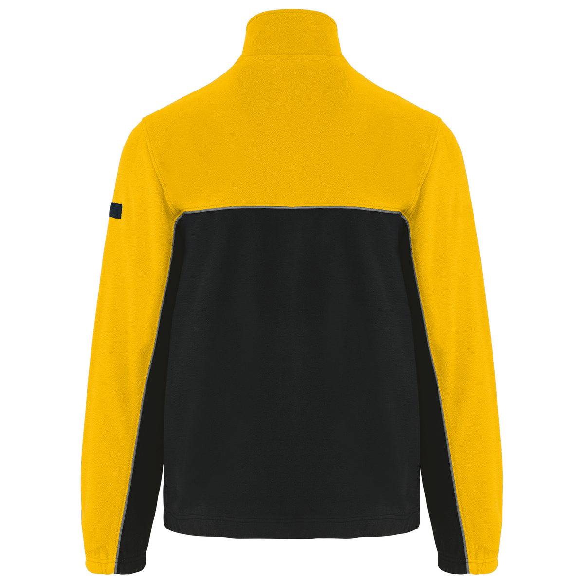 noir, jaune, dos