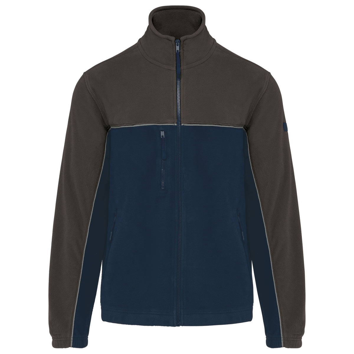 bleu marine, gris foncé, avant