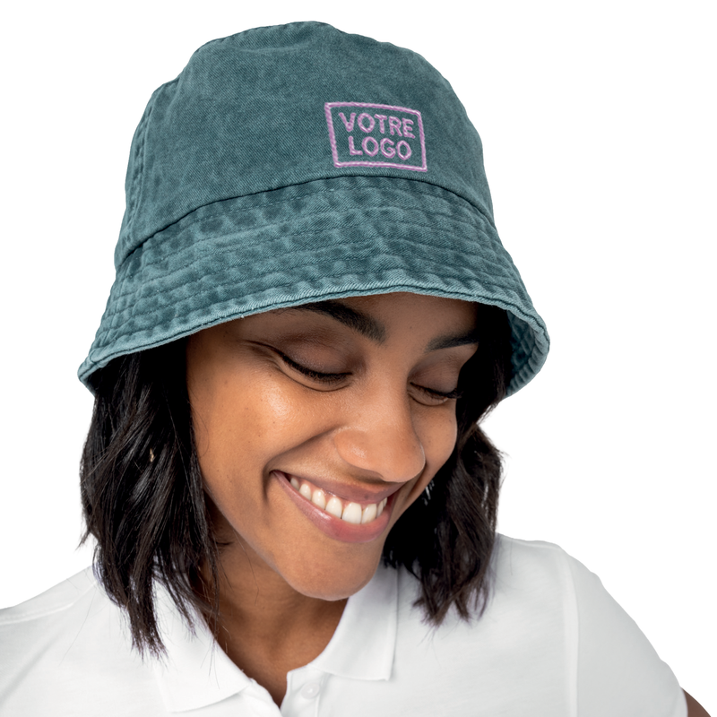 Bob délavé écoresponsable unisexe