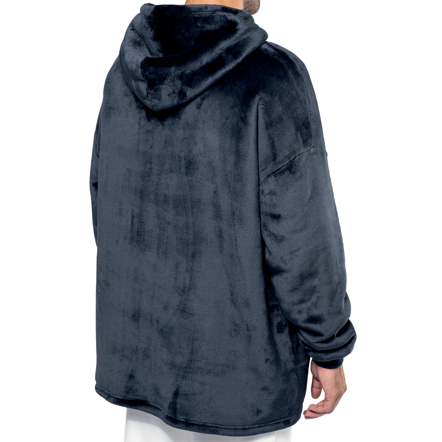 Plaid poncho unisexe