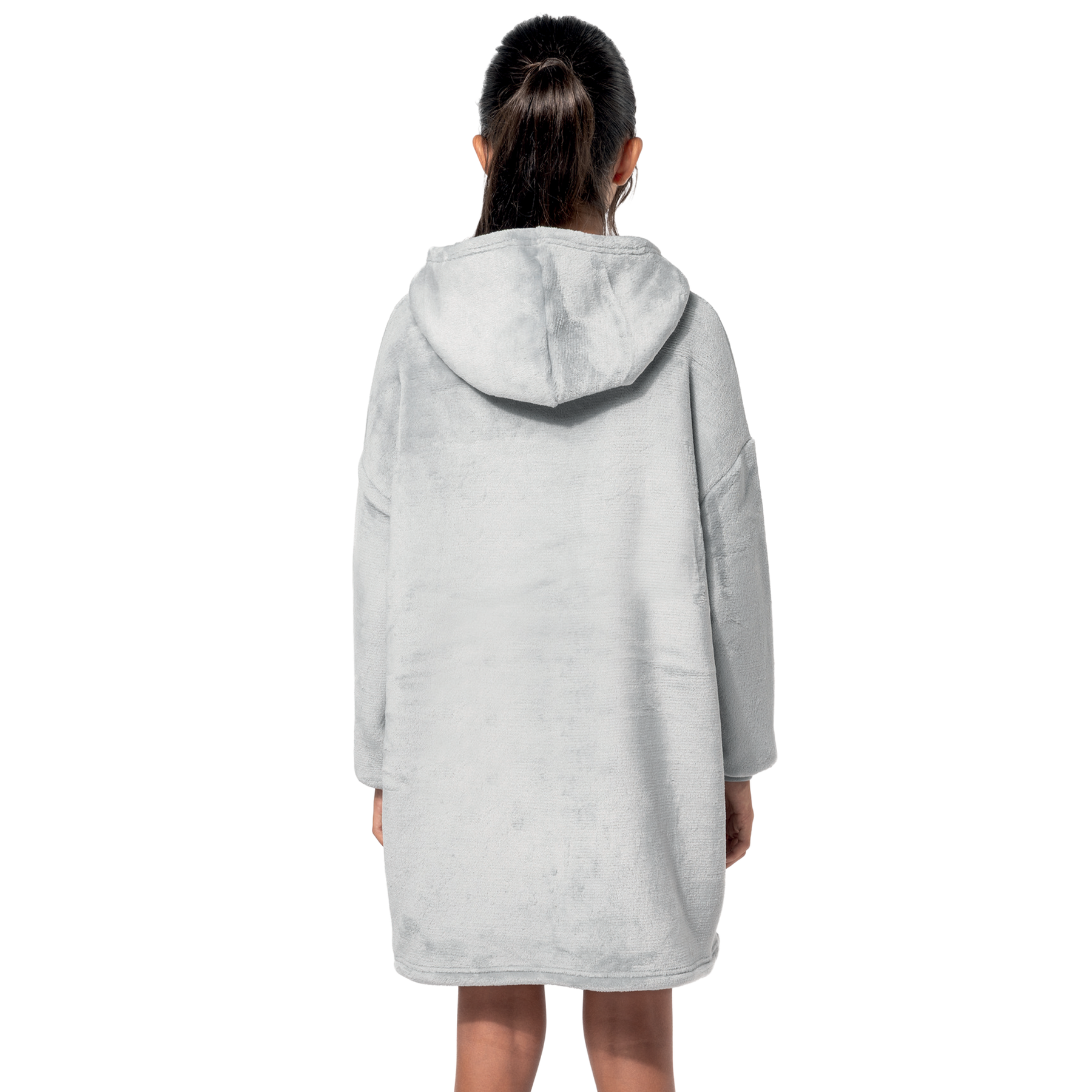 Plaid poncho enfant