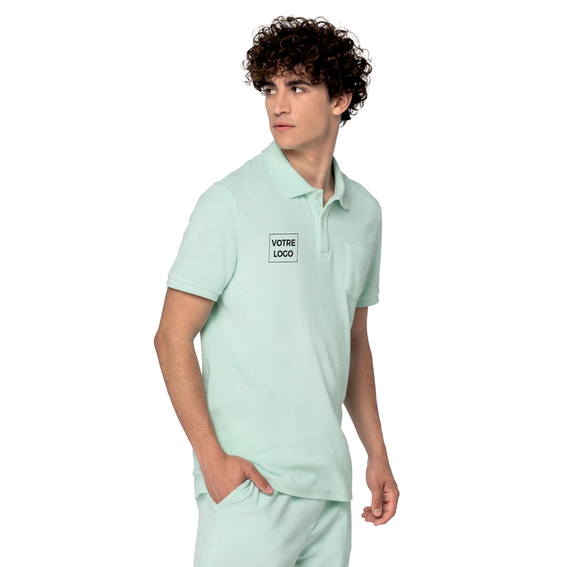 Polo éponge homme