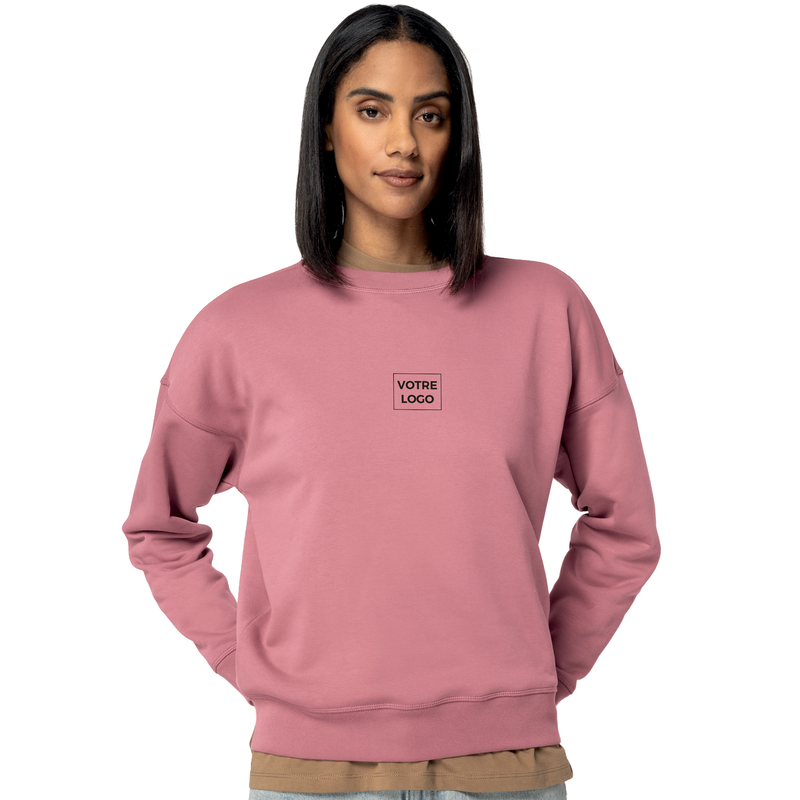 Sweat-shirt épaules tombantes femme