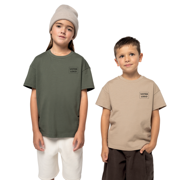 T-shirt à épaules tombantes enfant