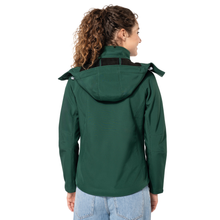 Veste softshell à capuche amovible femme