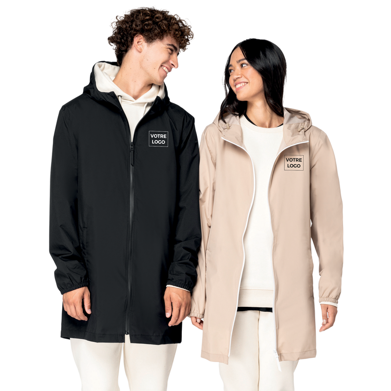 Veste imperméable unisexe