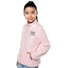 Veste micropolaire zippée enfant