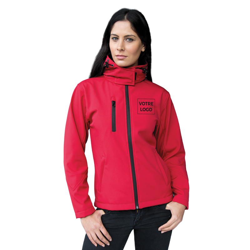 Veste softshell capuche femme