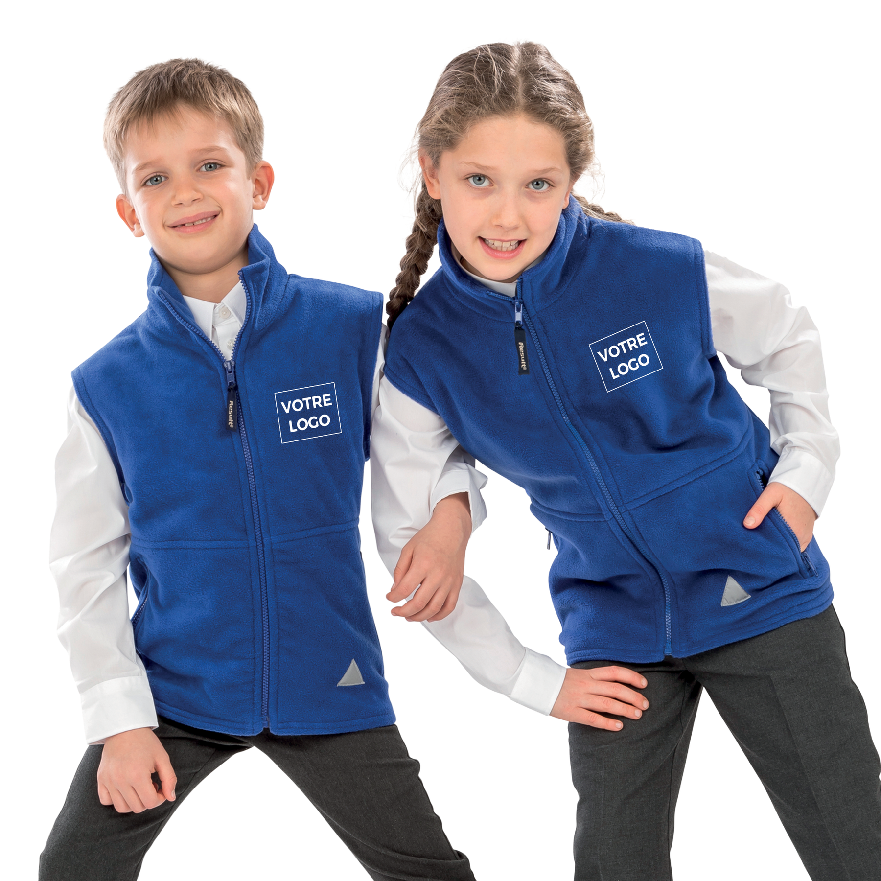 Veste polaire sans manche enfant