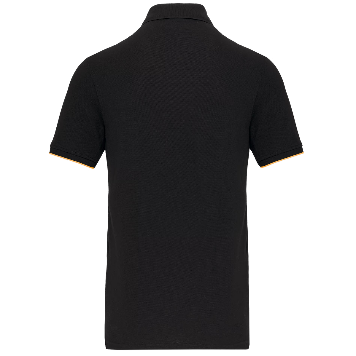 noir, jaune, dos