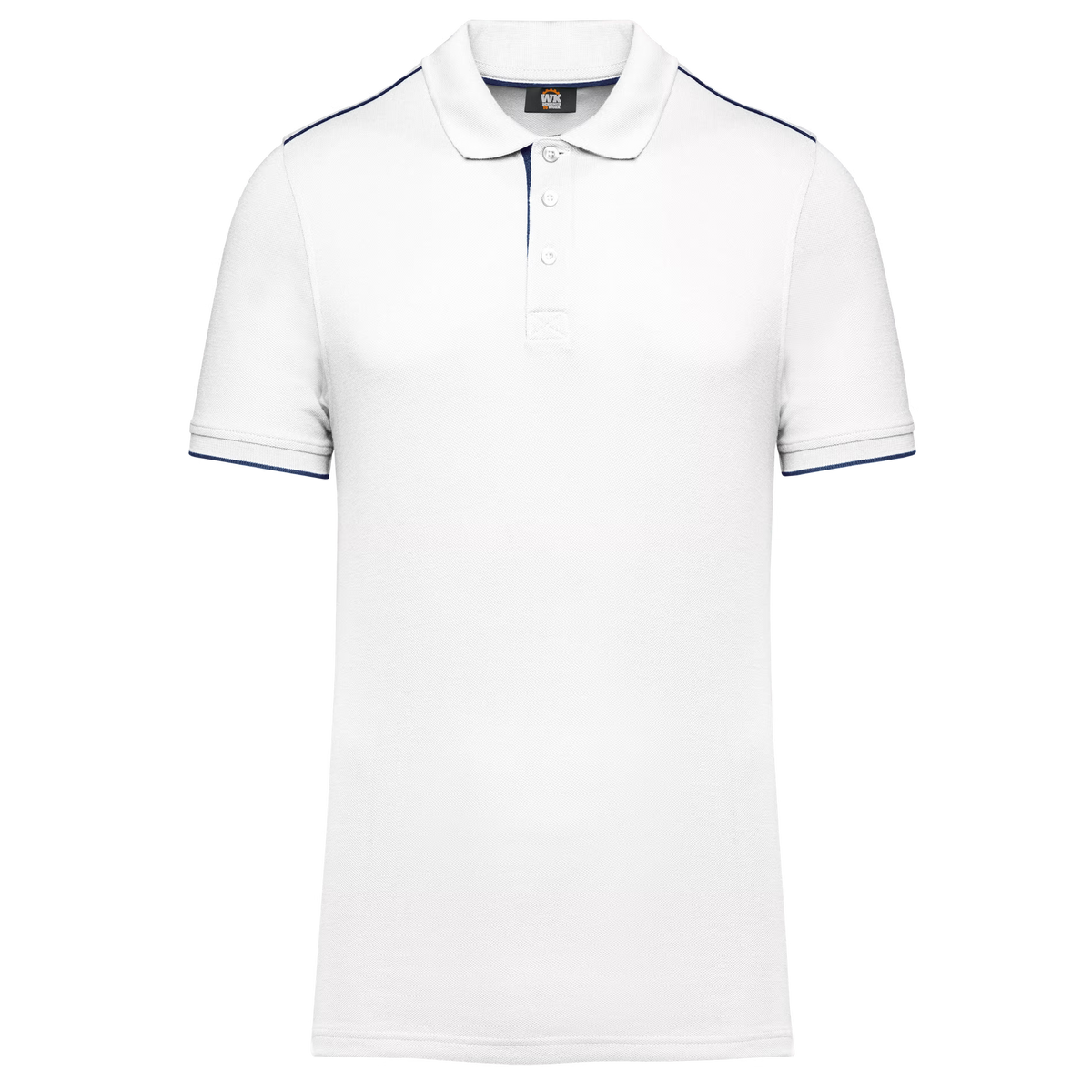 blanc, bleu marine, avant