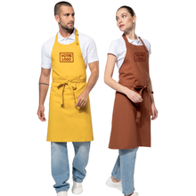 Tablier coton sans poche