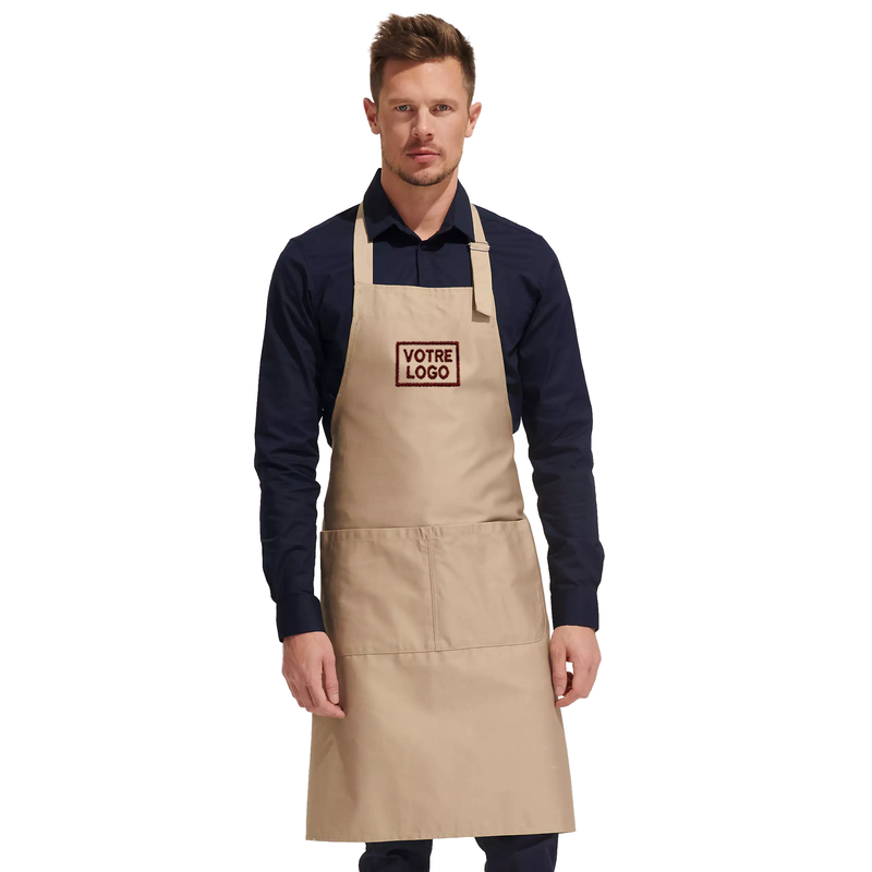 Tablier long avec poches