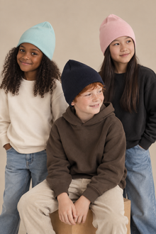 Bonnet enfant tricoté