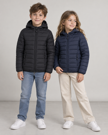 Doudoune légère capuche enfant