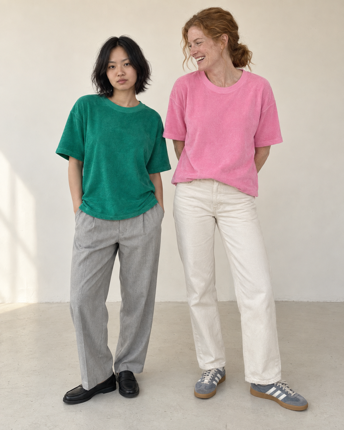T-shirt éponge femme — vue du produit