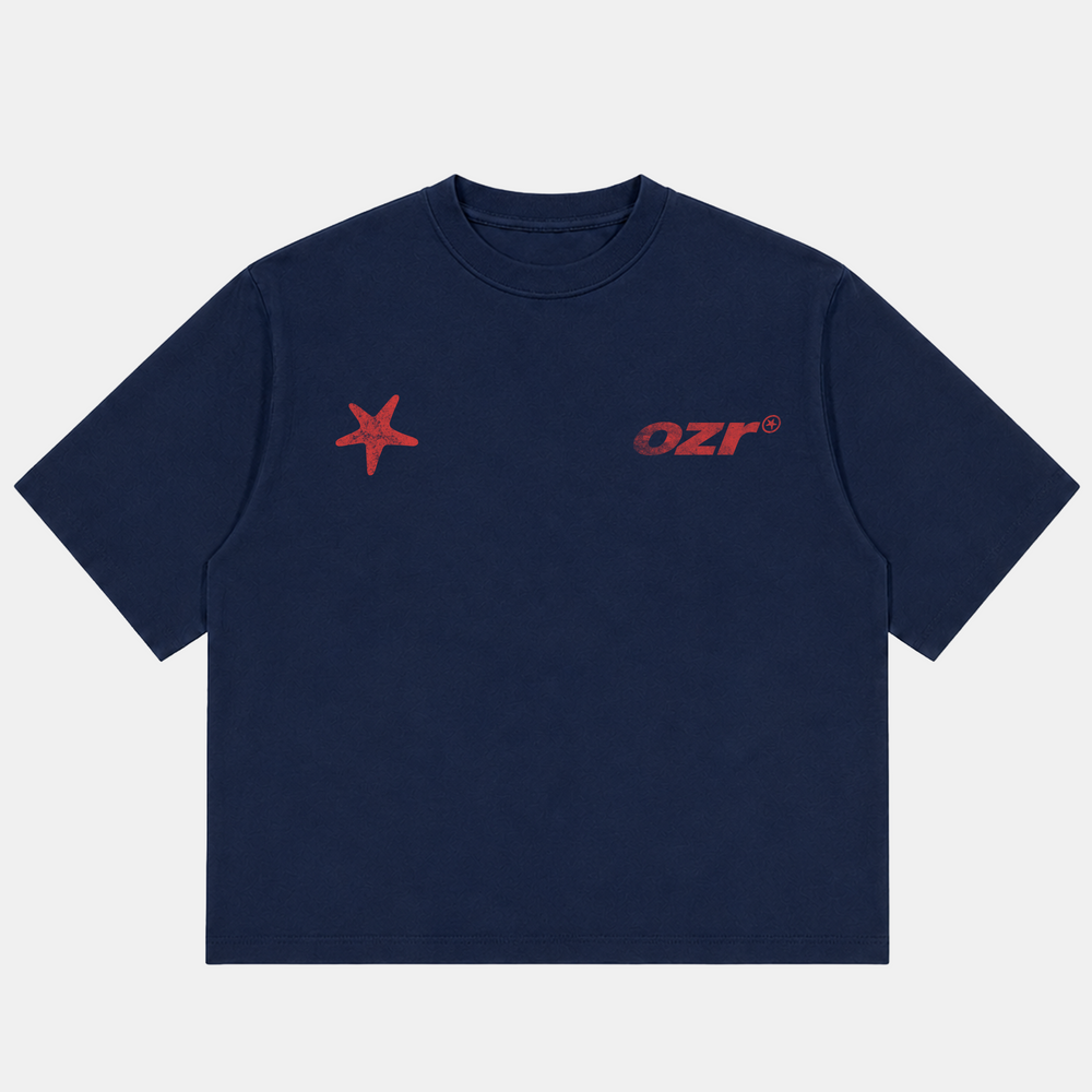 Starfish Tee - Bleu