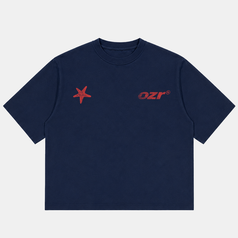 Starfish Tee - Bleu