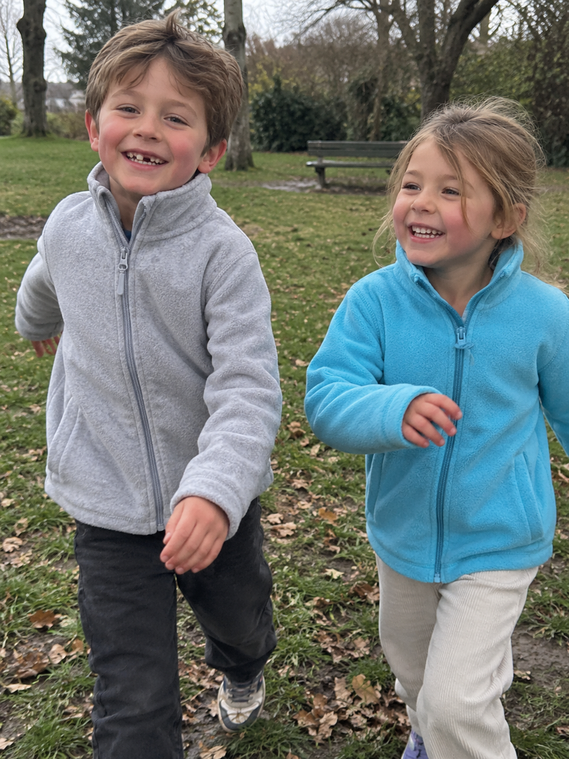 Veste micropolaire zippée enfant
