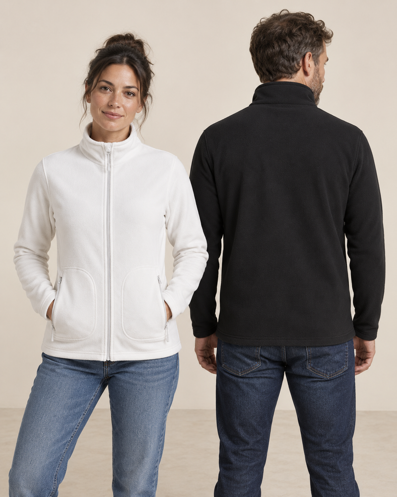 Veste micropolaire écoresponsable unisexe